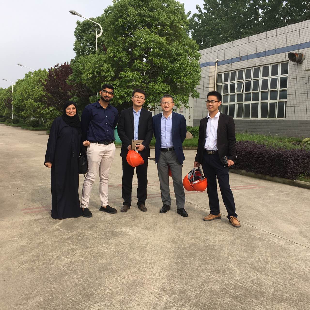 外國(guó)友人到訪(fǎng)安徽安大華泰新材料