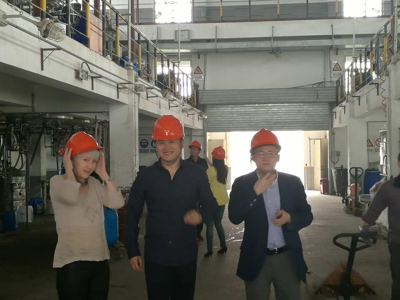 外國(guó)友人到訪(fǎng)安徽安大華泰