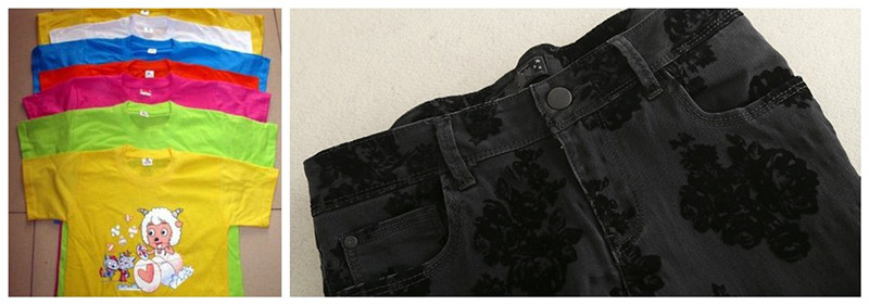 絲印膠水在紡織上的應(yīng)用，可以植絨