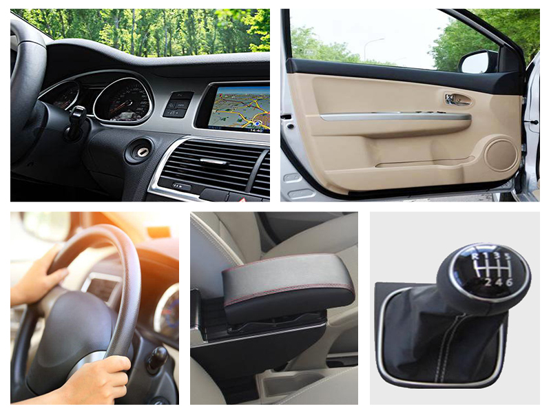 汽車包覆膠，汽車內飾膠，皮革包覆膠